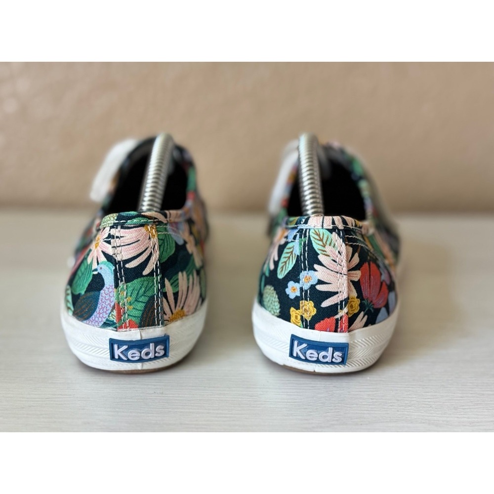 Keds x Rifle Paper Champion Dovecote blue floral summer sneakers - Picture 6 of 10